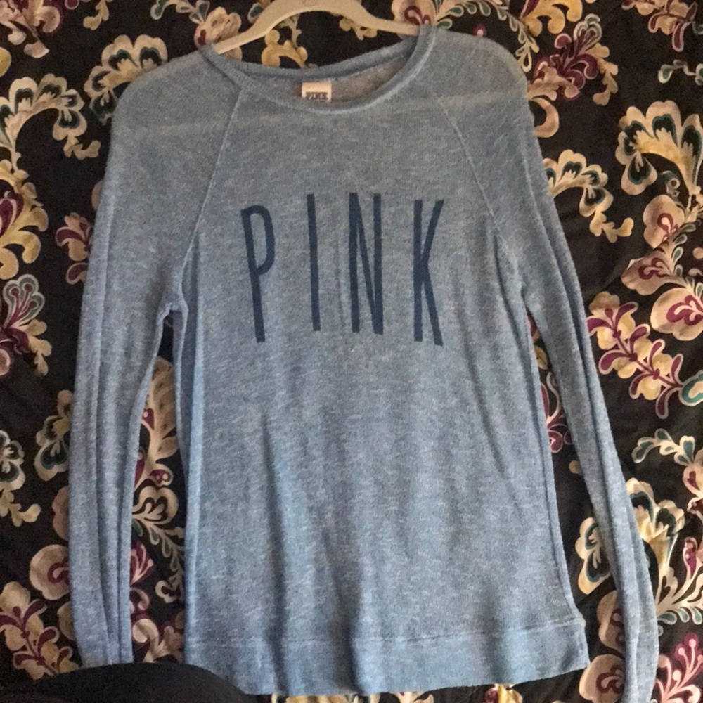 VS Pink Blue Sweater